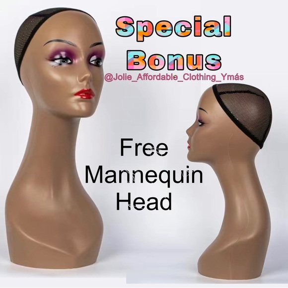 Kinky Straight Human Hair Wig Kinky Curly Edges Hairline 13x4 Lace Front - Picture 8 of 8